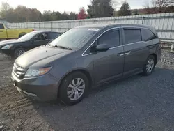 Salvage cars for sale from Copart Grantville, PA: 2016 Honda Odyssey EXL