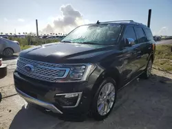 2019 Ford Expedition Platinum en venta en Riverview, FL