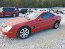 Salvage cars for sale at Gainesville, GA auction: 2004 Mercedes-Benz SL 500