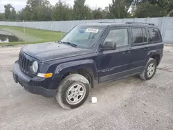 Flood-damaged cars for sale at auction: 2016 Jeep Patriot Sport