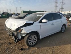 Salvage cars for sale at Elgin, IL auction: 2016 Nissan Sentra S