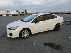 Salvage cars for sale at Martinez, CA auction: 2017 Subaru Impreza