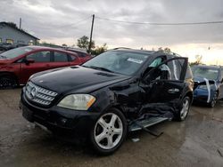 Mercedes-Benz m-Class salvage cars for sale: 2008 Mercedes-Benz ML 350