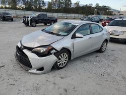 Salvage cars for sale at Spartanburg, SC auction: 2017 Toyota Corolla L