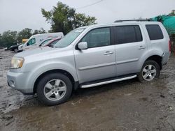 Salvage cars for sale at Baltimore, MD auction: 2011 Honda Pilot EXL