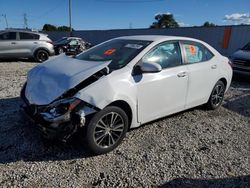 Toyota Corolla l salvage cars for sale: 2015 Toyota Corolla L