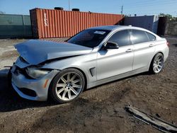 Salvage cars for sale at Homestead, FL auction: 2015 BMW 428 I Gran Coupe Sulev