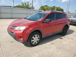 Salvage cars for sale at Oklahoma City, OK auction: 2013 Toyota Rav4 LE