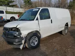 Chevrolet salvage cars for sale: 2018 Chevrolet Express G3500