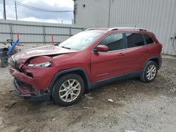 Salvage cars for sale from Copart Jacksonville, FL: 2016 Jeep Cherokee Latitude