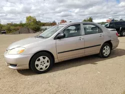 Salvage cars for sale at Columbia Station, OH auction: 2003 Toyota Corolla CE