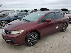 Salvage cars for sale at Riverview, FL auction: 2015 Honda Civic EX