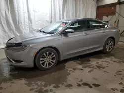 Chrysler 200 Limited salvage cars for sale: 2015 Chrysler 200 Limited