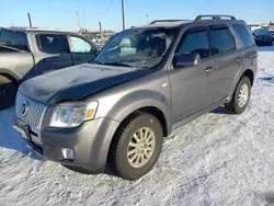 Mercury salvage cars for sale: 2009 Mercury Mariner Premier