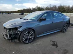 Salvage cars for sale at Brookhaven, NY auction: 2020 Nissan Sentra SR