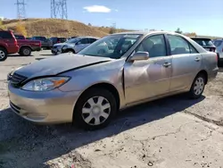 Toyota salvage cars for sale: 2002 Toyota Camry LE