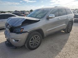 Salvage cars for sale at San Antonio, TX auction: 2019 Jeep Grand Cherokee Limited