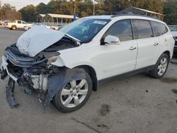 Salvage cars for sale at Savannah, GA auction: 2016 Chevrolet Traverse LT