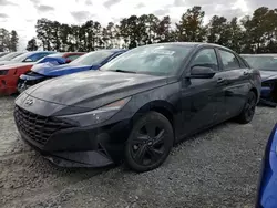 Salvage cars for sale at Dunn, NC auction: 2021 Hyundai Elantra SEL