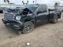 Salvage cars for sale from Copart Mercedes, TX: 2017 GMC Sierra C1500