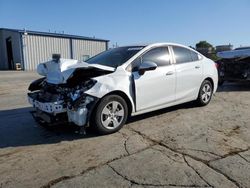 Salvage cars for sale at Tulsa, OK auction: 2018 Chevrolet Cruze LS