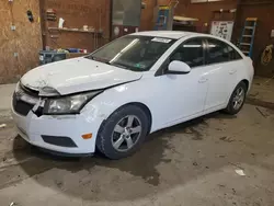 Chevrolet salvage cars for sale: 2014 Chevrolet Cruze LT