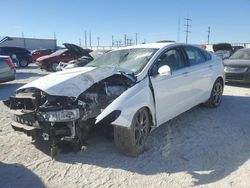 Salvage cars for sale at Haslet, TX auction: 2019 Ford Fusion SEL