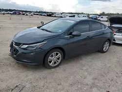 Chevrolet Vehiculos salvage en venta: 2018 Chevrolet Cruze LT