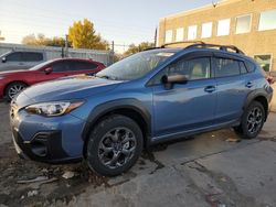 Salvage cars for sale at Littleton, CO auction: 2023 Subaru Crosstrek Sport