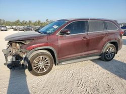 Toyota Highlander se salvage cars for sale: 2019 Toyota Highlander SE