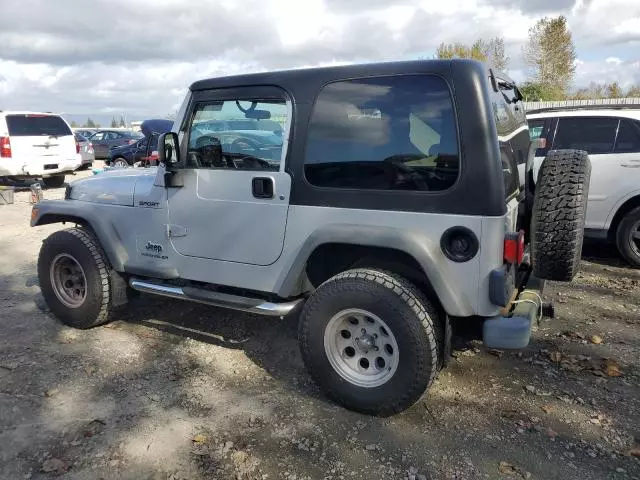 2004 Jeep Wrangler / TJ Sport