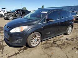 Salvage cars for sale at Woodhaven, MI auction: 2013 Ford C-MAX Premium