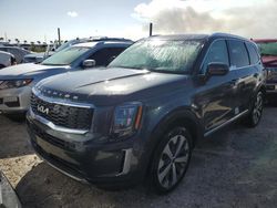 Salvage cars for sale at Riverview, FL auction: 2022 KIA Telluride EX