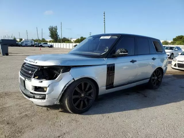 2017 Land Rover Range Rover Supercharged