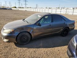 Salvage cars for sale at Elgin, IL auction: 2005 Toyota Camry LE