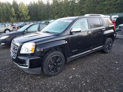 Salvage cars for sale at Graham, WA auction: 2017 GMC Terrain SLT