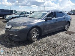 Salvage cars for sale at Riverview, FL auction: 2016 Acura TLX