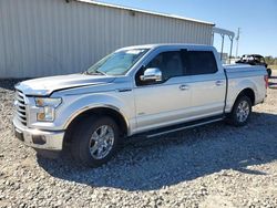 Salvage cars for sale from Copart Tifton, GA: 2015 Ford F150 Supercrew