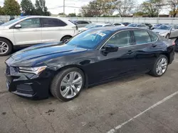 Salvage cars for sale at Moraine, OH auction: 2023 Acura TLX Technology