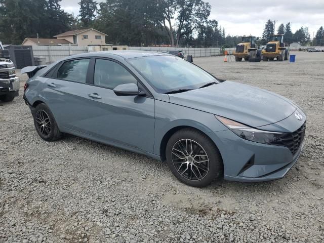 2023 Hyundai Elantra Blue