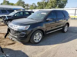 Ford Explorer xlt salvage cars for sale: 2018 Ford Explorer XLT