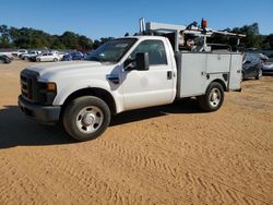 Salvage trucks for sale at Theodore, AL auction: 2008 Ford F350 SRW Super Duty