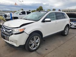 Ford salvage cars for sale: 2012 Ford Edge Limited