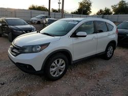 Salvage cars for sale at Oklahoma City, OK auction: 2013 Honda CR-V EXL