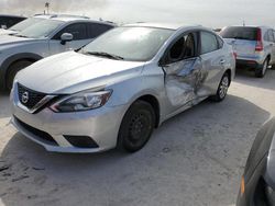 Nissan salvage cars for sale: 2017 Nissan Sentra S