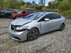 Salvage cars for sale at West Mifflin, PA auction: 2014 Honda Civic EX