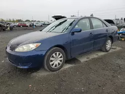 Toyota Vehiculos salvage en venta: 2005 Toyota Camry LE