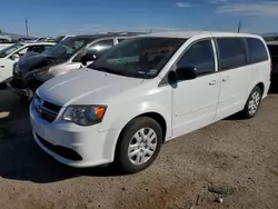 Salvage cars for sale at Tucson, AZ auction: 2015 Dodge Grand Caravan SE