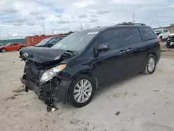 Salvage cars for sale at Homestead, FL auction: 2011 Toyota Sienna XLE