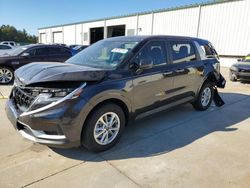 Salvage cars for sale at Gaston, SC auction: 2024 KIA Carnival LX